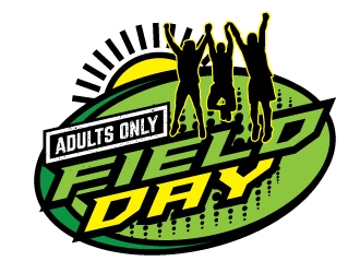 Adults only Field Day logo design by gogo