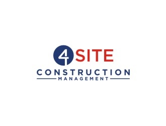 4 Site Construction Management  logo design by bricton