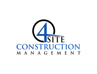 4 Site Construction Management  logo design by Purwoko21