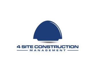 4 Site Construction Management  logo design by Adundas