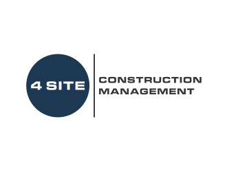 4 Site Construction Management  logo design by Zhafir