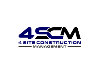 4 Site Construction Management  logo design by Zhafir