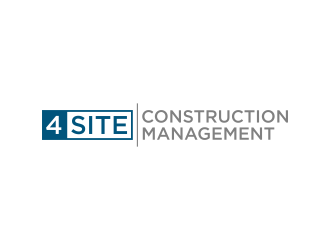 4 Site Construction Management  logo design by dewipadi