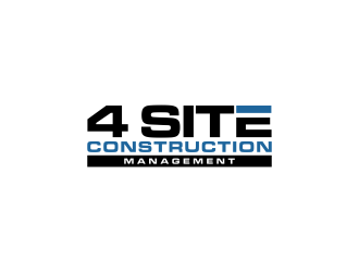 4 Site Construction Management  logo design by imagine