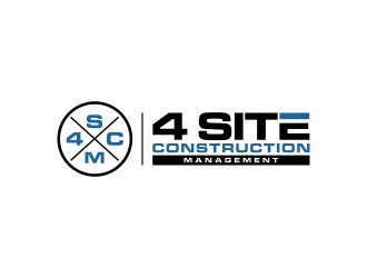 4 Site Construction Management  logo design by imagine