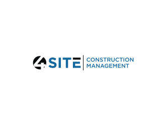 4 Site Construction Management  logo design by Adundas