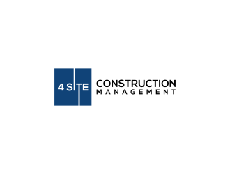 4 Site Construction Management  logo design by RIANW
