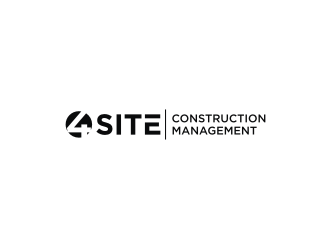 4 Site Construction Management  logo design by Adundas
