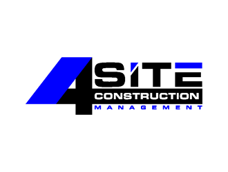 4 Site Construction Management  logo design by coco