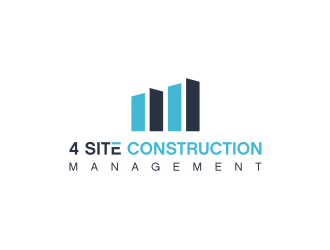 4 Site Construction Management  logo design by Susanti
