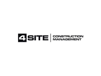 4 Site Construction Management  logo design by Adundas