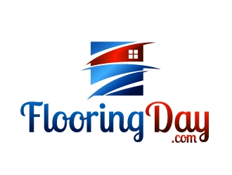 FlooringDay.com logo design by Dawnxisoul393