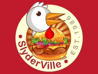 SlyderVille logo design by Suvendu