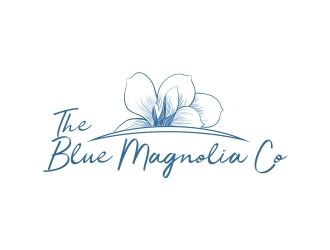 The Blue Magnolia Co. logo design by Mirza