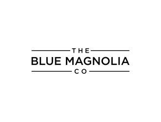 The Blue Magnolia Co. logo design by dewipadi