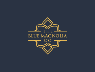 The Blue Magnolia Co. logo design by Susanti
