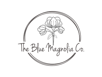 The Blue Magnolia Co. logo design by Greenlight