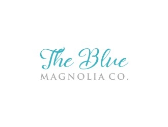 The Blue Magnolia Co. logo design by bricton