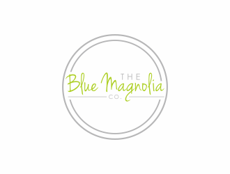 The Blue Magnolia Co. logo design by checx