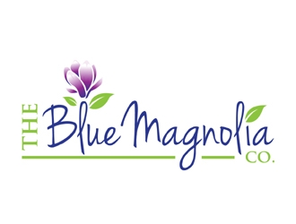 The Blue Magnolia Co. logo design by MAXR