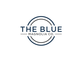 The Blue Magnolia Co. logo design by Zhafir