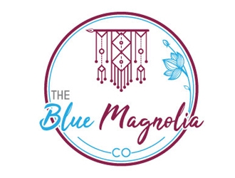 The Blue Magnolia Co. logo design by gogo