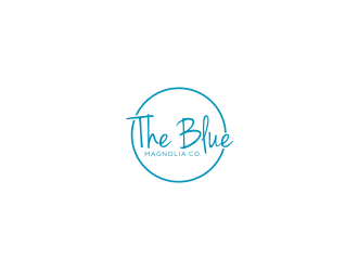 The Blue Magnolia Co. logo design by blessings