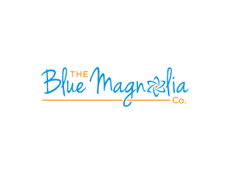 The Blue Magnolia Co. logo design by Andri