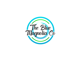 The Blue Magnolia Co. logo design by Purwoko21