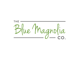 The Blue Magnolia Co. logo design by Wisanggeni