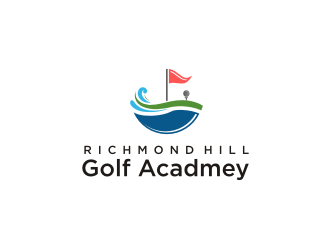 Richmond Hill Golf Acadmey logo design by R-art