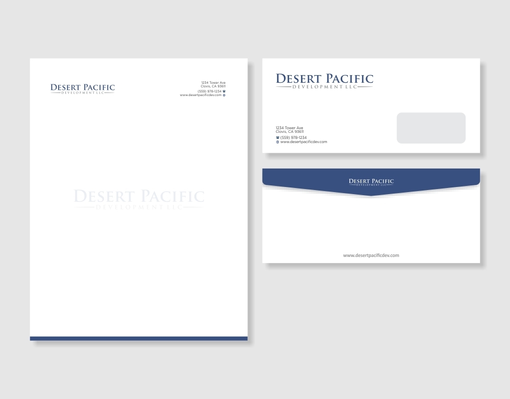 Desert Pacific Development LLC logo design by mletus