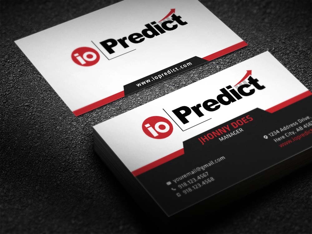 ioPredict logo design by scriotx