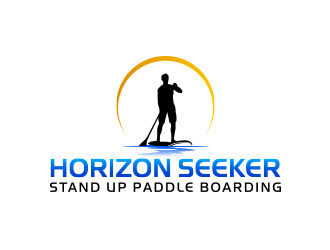 Horizon Seeker Stand Up Paddle Boarding (Horizon Seeker SUP) logo design by keylogo