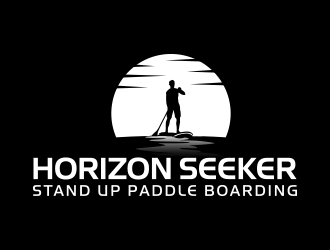 Horizon Seeker Stand Up Paddle Boarding (Horizon Seeker SUP) logo design by keylogo