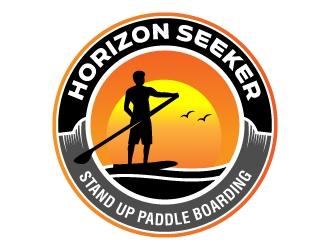 Horizon Seeker Stand Up Paddle Boarding (Horizon Seeker SUP) logo design by jaize