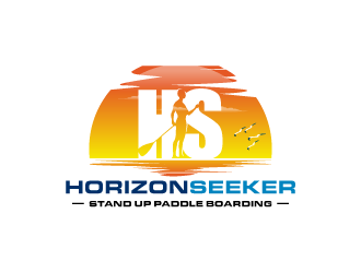 Horizon Seeker Stand Up Paddle Boarding (Horizon Seeker SUP) logo design by torresace