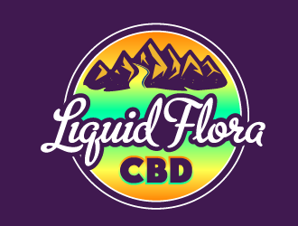 Liquid Flora CBD logo design by Ultimatum