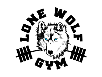 Lone Wolf Gym logo design by beejo