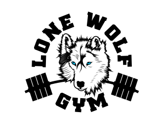 Lone Wolf Gym logo design by beejo