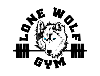 Lone Wolf Gym logo design by beejo