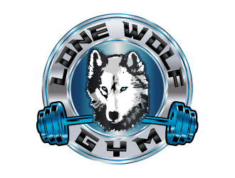 Lone Wolf Gym logo design by IanGAB