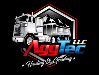 AggTec Hauling & Grading LLC logo design by dorijo