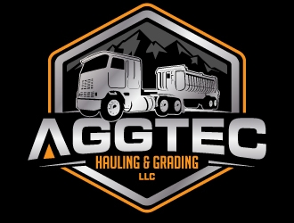 AggTec Hauling & Grading LLC logo design by jaize