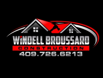 Windell Broussard Construction logo design by jaize