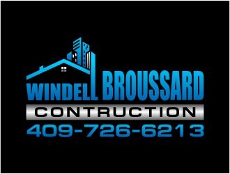 Windell Broussard Construction logo design by 48art