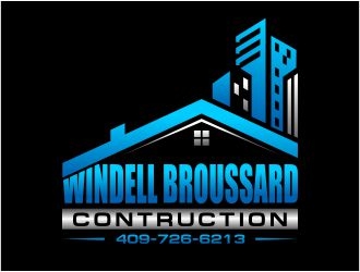 Windell Broussard Construction logo design by 48art