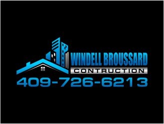 Windell Broussard Construction logo design by 48art