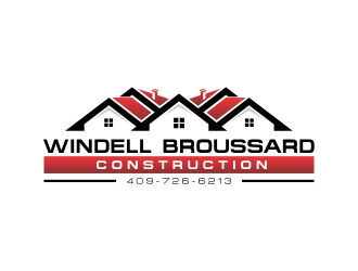 Windell Broussard Construction logo design by CreativeKiller