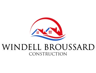 Windell Broussard Construction logo design by jetzu